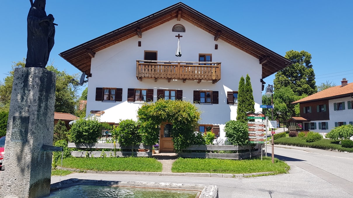 Fewo am Marienbrunnen - Haus in der Frontansicht