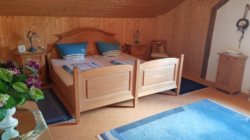 Großes Schlafzimmer der Fewo am Marienbrunnen