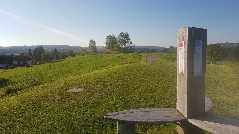 Aussicht vom Kappellenberg in Bad Bayersoien